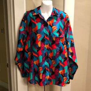 Liz Sport Liz Claiborne Vintage Graphic Shirt